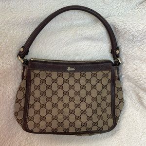 GUCCI GG Monogram Canvas Handbag